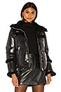 view 1 of 5 Miya Puffer Jacket in Black
