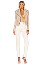 view 5 of 5 Leather Baya Jacket in Sand