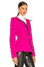 view 3 of 5 Roselyn Coat in Fuchsia