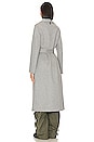 view 4 of 4 Mai Wool Coat in Grey Melange
