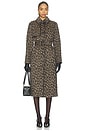 view 1 of 3 Zeva Coat in Light Camel Multi