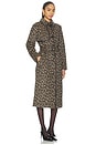 view 2 of 3 Zeva Coat in Light Camel Multi