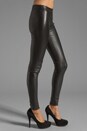 view 2 of 6 Navi Stretch Leather Pant in Black