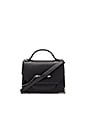 view 1 of 5 Keeley Crossbody Bag in Black & Gunmetal