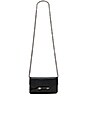 view 5 of 5 Zoey Mini Crossbody Bag in Black & Gunmetal
