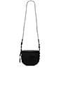 view 5 of 5 Rima Crossbody Bag in Black & Gunmetal