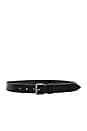 view 3 of 5 Devin Money Belt Bag in Black & Gunmetal