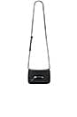 view 5 of 5 Devin Money Belt Bag in Black & Gunmetal