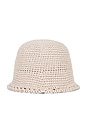 view 2 of 2 Crochet Hat in Beige