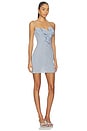 view 2 of 4 Sleeveless Mini Dress in Light Blue