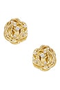 view 1 of 2 BRINCOS in Gold