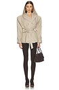 view 2 of 4 Belted Trench Jacket in Beige