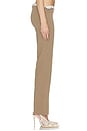 view 3 of 6 Scallop Waist Trouser in Beige