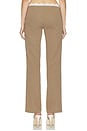 view 4 of 6 Scallop Waist Trouser in Beige