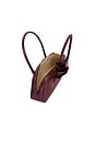 view 4 of 6 BRIGITTE TRAPEZE バッグ in Burgundy