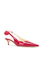 view 2 of 5 Sling Back Kitten Heel in Red
