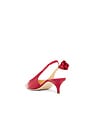 view 3 of 5 Sling Back Kitten Heel in Red