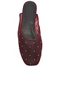 view 4 of 5 Flat Mule in Burgundy