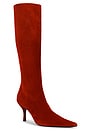 view 2 of 5 Knee High Boot in Red