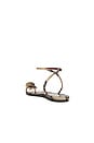 view 3 of 5 Rose Sandal in Snake