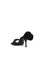 view 3 of 5 Flower Sandal Heel in Black