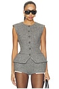 view 1 of 4 Vest 01 Top in Grey