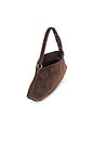 view 4 of 4 SAC PORTÉ ÉPAULE MAYA in Suede Brown