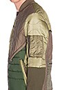 view 5 of 5 BLOUSON BOMBER UPCYCLED in Olives