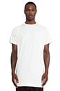 view 1 of 4 Long Slouch T-Shirt in Maha White