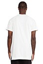 view 3 of 4 Long Slouch T-Shirt in Maha White