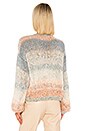 view 3 of 5 Ombre Cropped Cardigan in Pastel Combination