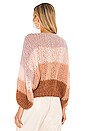 view 3 of 4 Mohair Big Sweater in Rose & Fawn