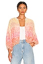 view 1 of 4 Boucle Rainbow Bomber in Sunset