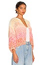 view 2 of 4 Boucle Rainbow Bomber in Sunset