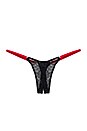 view 1 of 2 STRING in Black & Red