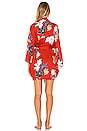 view 4 of 4 Tokyo Robe in Red Floral