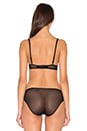view 3 of 4 Divine Guipure Underwire Bra in Black
