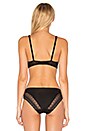 view 3 of 4 Bohemienne Triangle Bra in Black