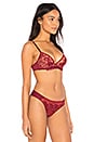 view 2 of 4 SOUTIEN-GORGE TRIANGLE DEMI LUNE BAISERS DE PARIS in Bordeaux