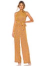 view 1 of 3 Fili Jumpsuit in Yellow Dot