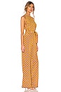 view 2 of 3 Fili Jumpsuit in Yellow Dot