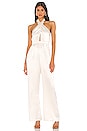 view 1 of 3 Voltaire Jumpsuit in Ivory