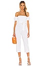 view 1 of 4 Covina Jumpsuit in White