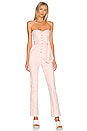 view 1 of 3 Rashida Jumpsuit in Peachy Pink