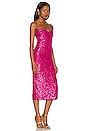view 3 of 5 Maizie Midi Dress in Hot Pink