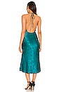 view 3 of 4 Mermaid Midi Dress in Deep Teal