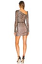 view 3 of 3 Valerie Mini Dress in Leopard Print