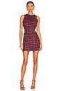 view 1 of 3 Bernadette Mini Dress in Pink Chocolate