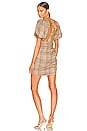 view 1 of 4 Darlene Mini Dress in Tan Plaid