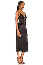 view 2 of 3 Marzia Midi Dress in Black Dot